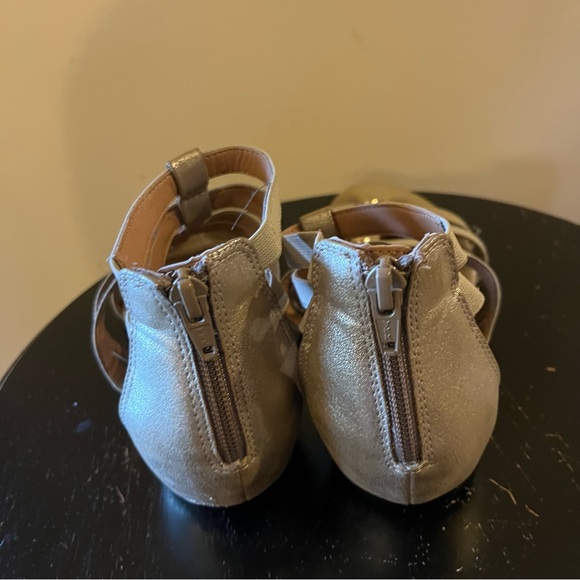 Golden Gladiator Sandals - Picture 2 of 3